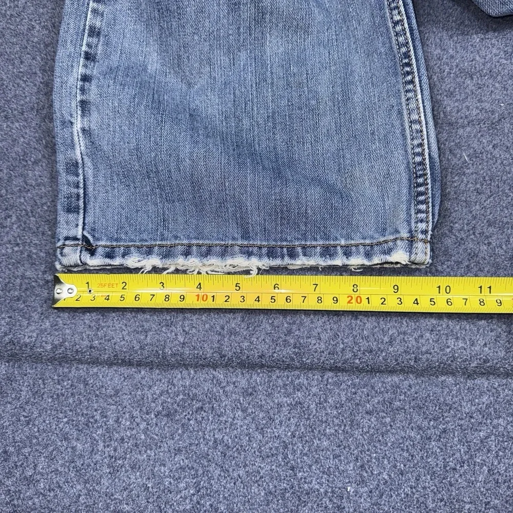Levis Jeans 36x32 Blue 569 Loose Straight Wide Leg Baggy Fade Street Skater